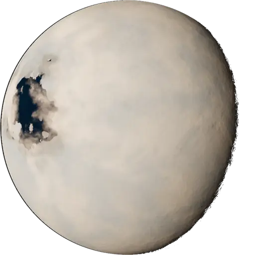 LHS 1140 b as an artist's concept from our real-time 3D model